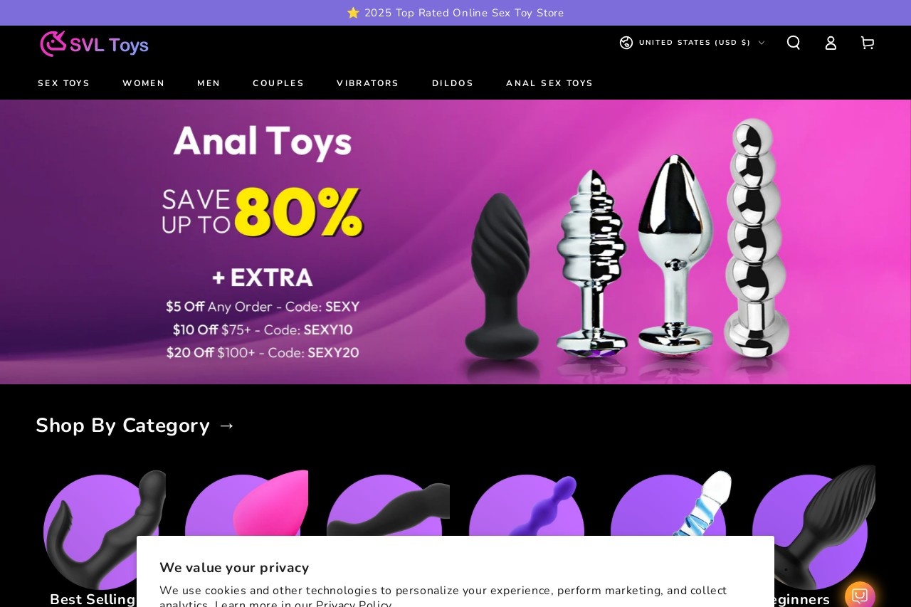 SVLtoys Anal Toys
